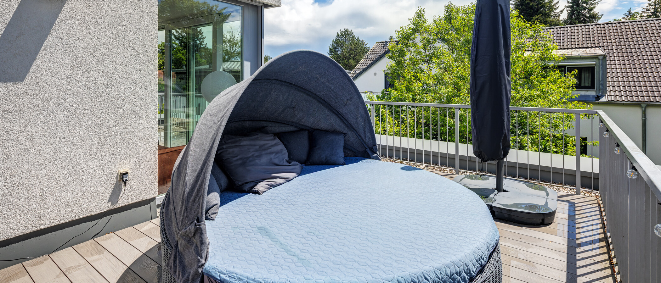 maison mitoyenne München Waldtrudering 02 terrasse sur le toit 14888
