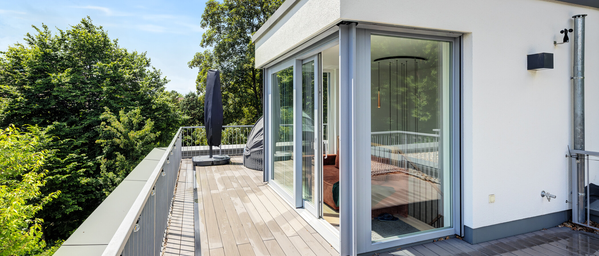 maison mitoyenne München Waldtrudering 03 terrasse sur le toit 14888