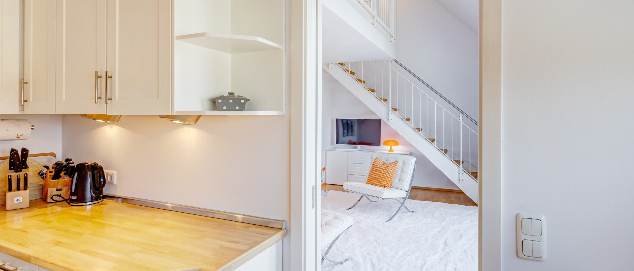 appartement avec mezzanine München Maxvorstadt 03 cuisine 14890