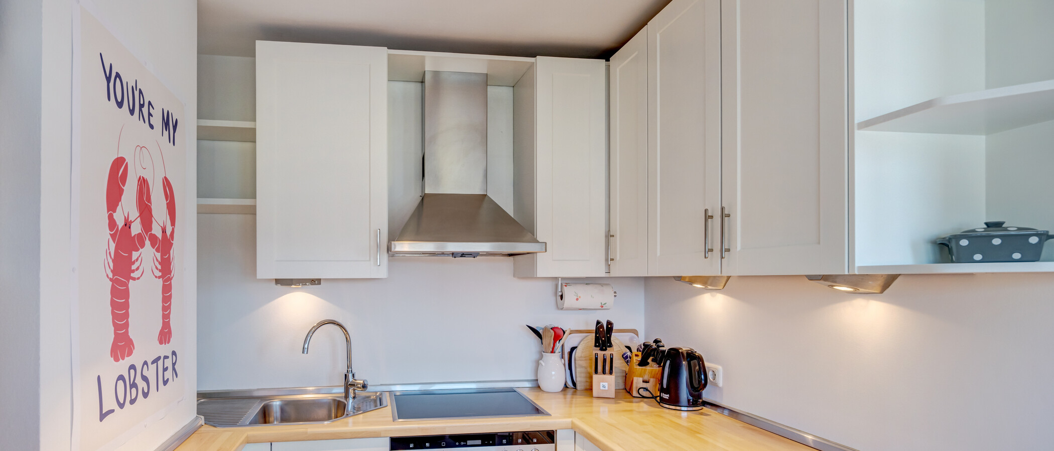 appartement avec mezzanine München Maxvorstadt 04 cuisine 14890