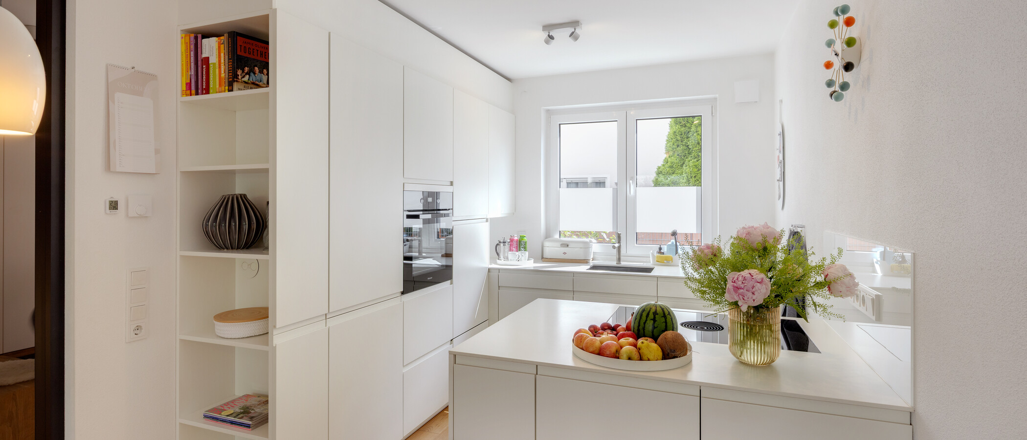 maison mitoyenne placée au milieu de la rangée München Untermenzing 03 cuisine 14892