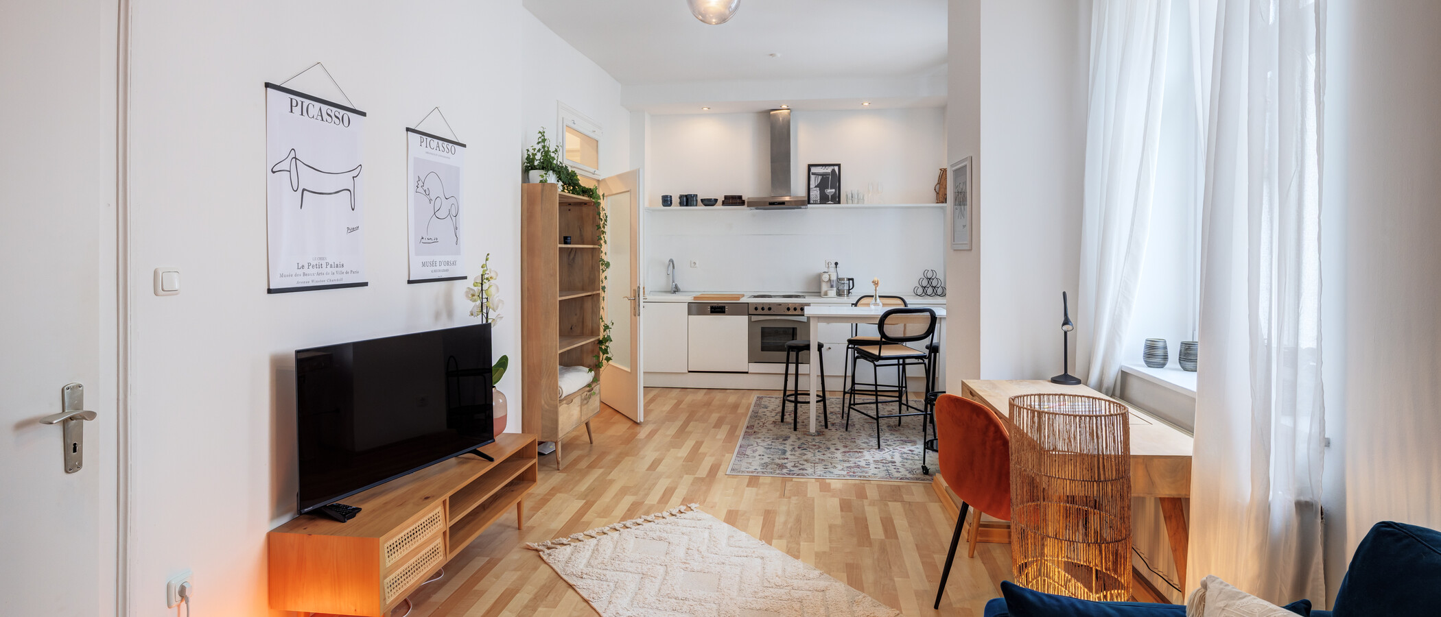 appartement München Schwabing-West 04 pièce à vivre 14894