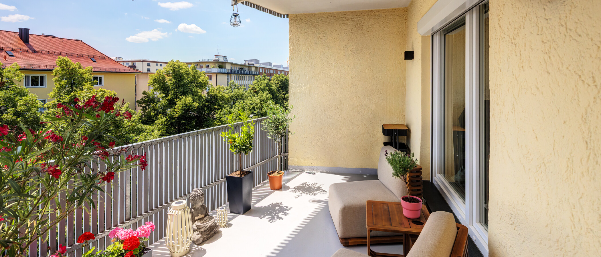 appartement München Schwabing-West (rund um den Hohenzollernplatz) 03 1ère balcon 14895