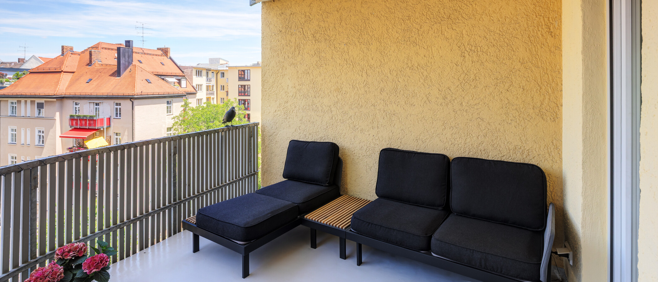 appartement München Schwabing-West (rund um den Hohenzollernplatz) 01 2e balcon 14895