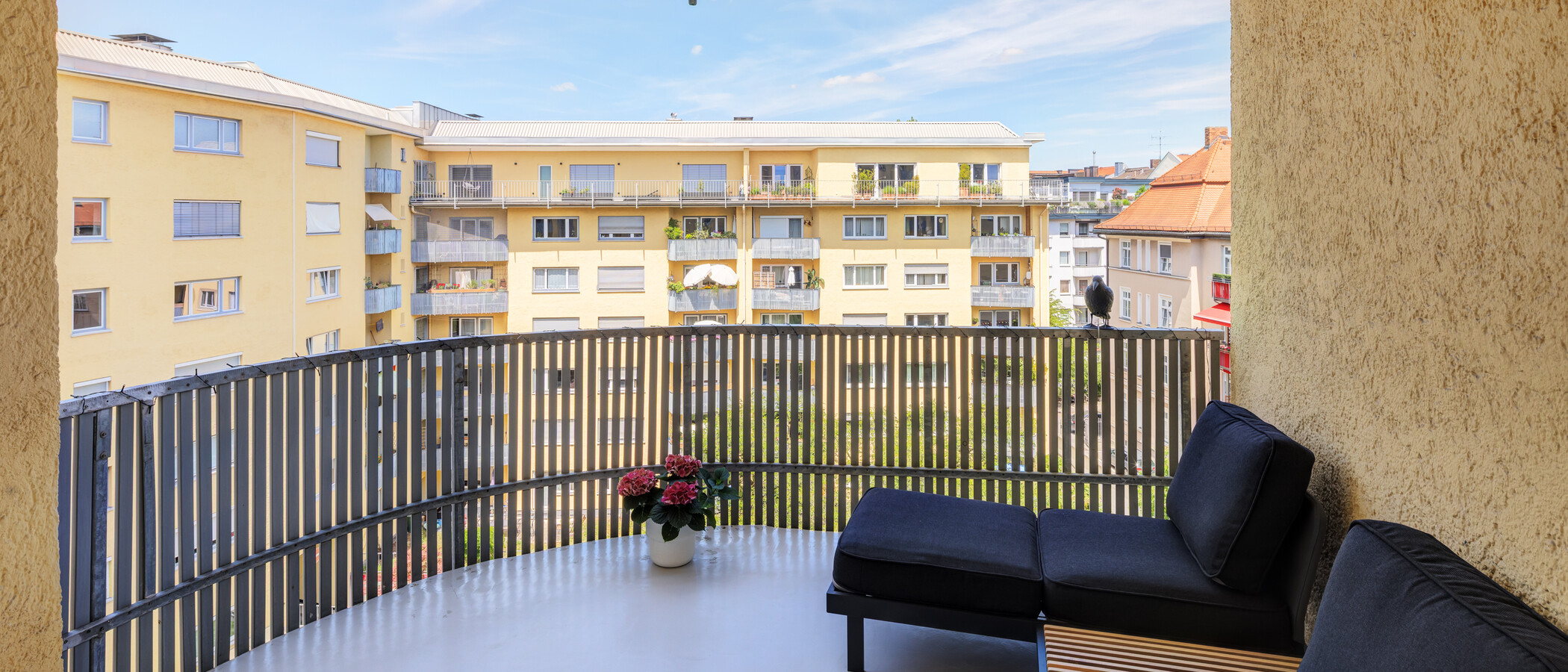 appartement München Schwabing-West (rund um den Hohenzollernplatz) 02 2e balcon 14895