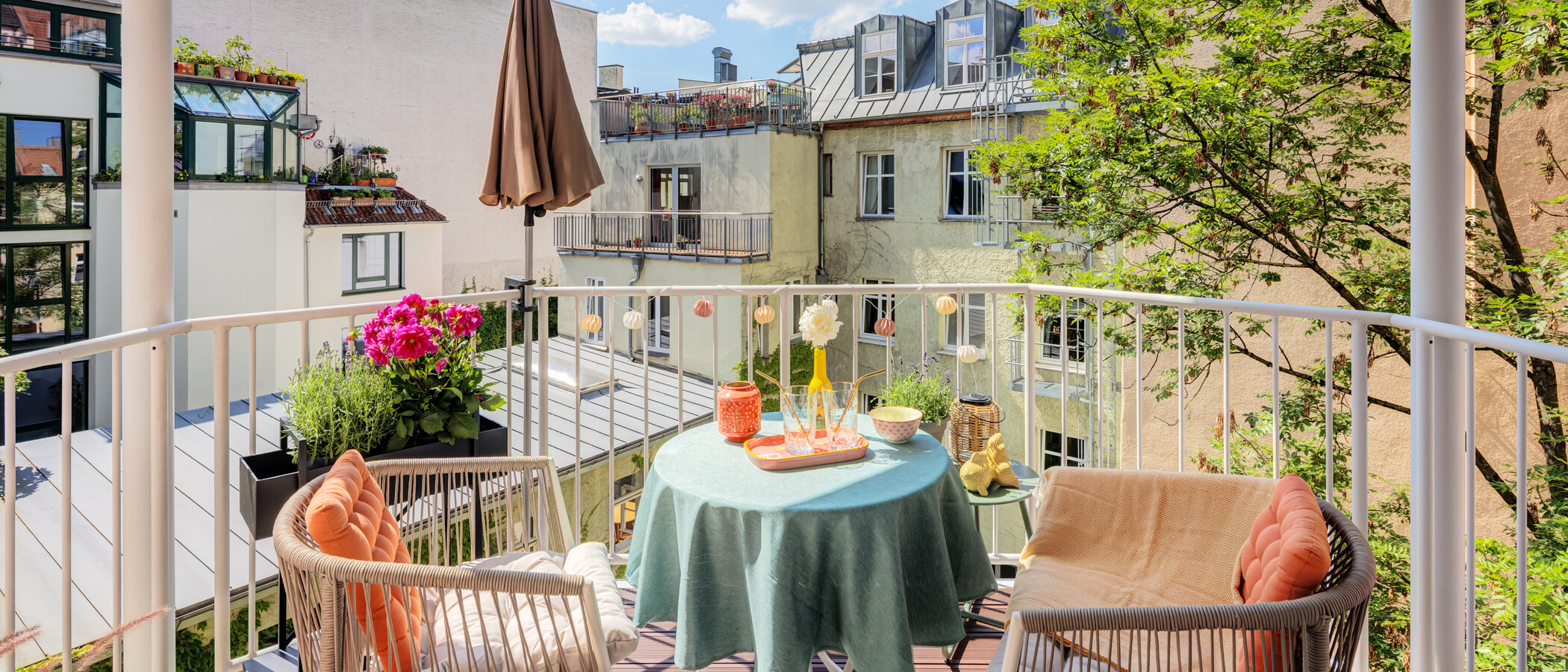 appartement München Zentrum 01 balcon 14898