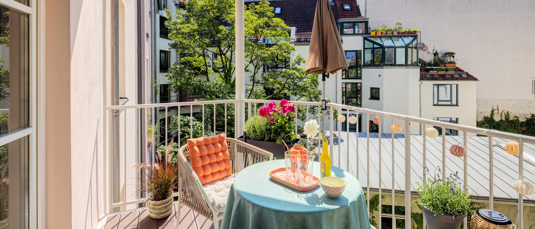 appartement München Zentrum 02 balcon 14898