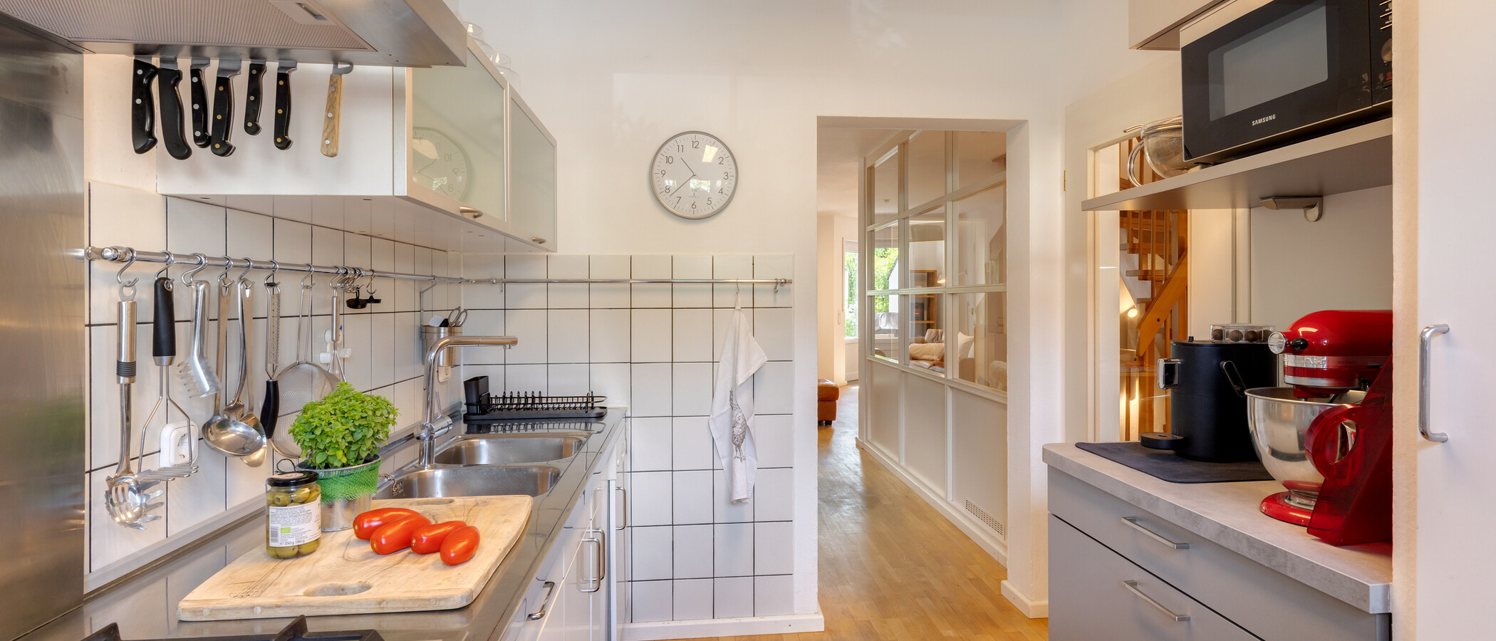maison mitoyenne placée au milieu de la rangée München Untergiesing 02 cuisine 14900