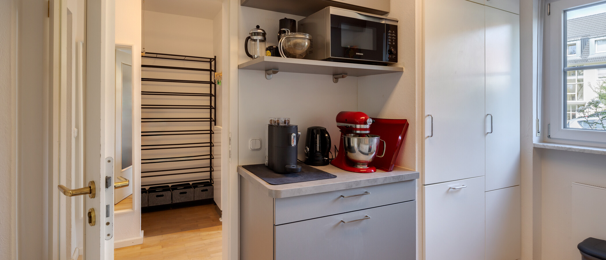maison mitoyenne placée au milieu de la rangée München Untergiesing 03 cuisine 14900