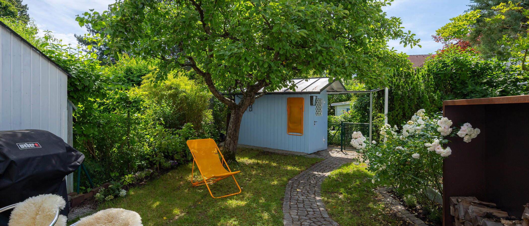 maison mitoyenne placée au milieu de la rangée München Untergiesing 01 jardin 14900