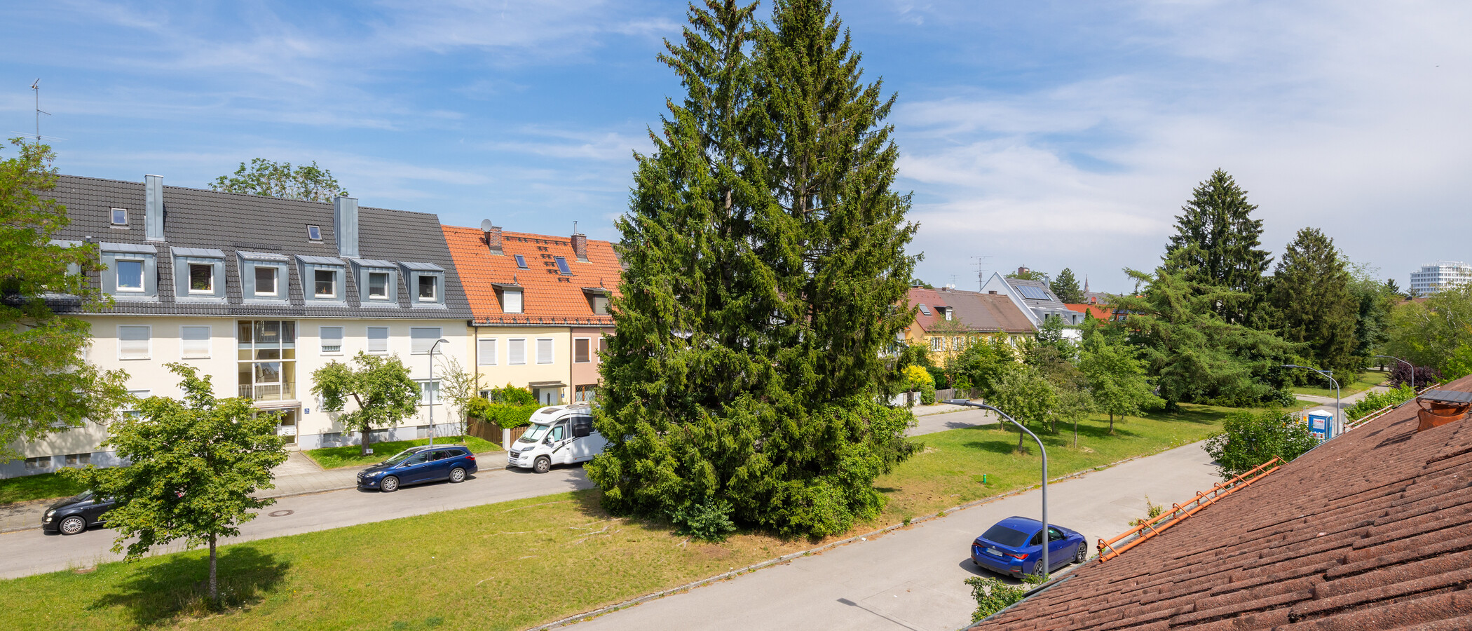 maison mitoyenne placée au milieu de la rangée München Untergiesing 02 vue 14900