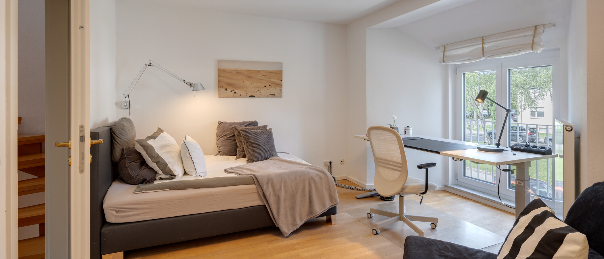 maison mitoyenne placée au milieu de la rangée München Untergiesing 01 2ième chambre 14900
