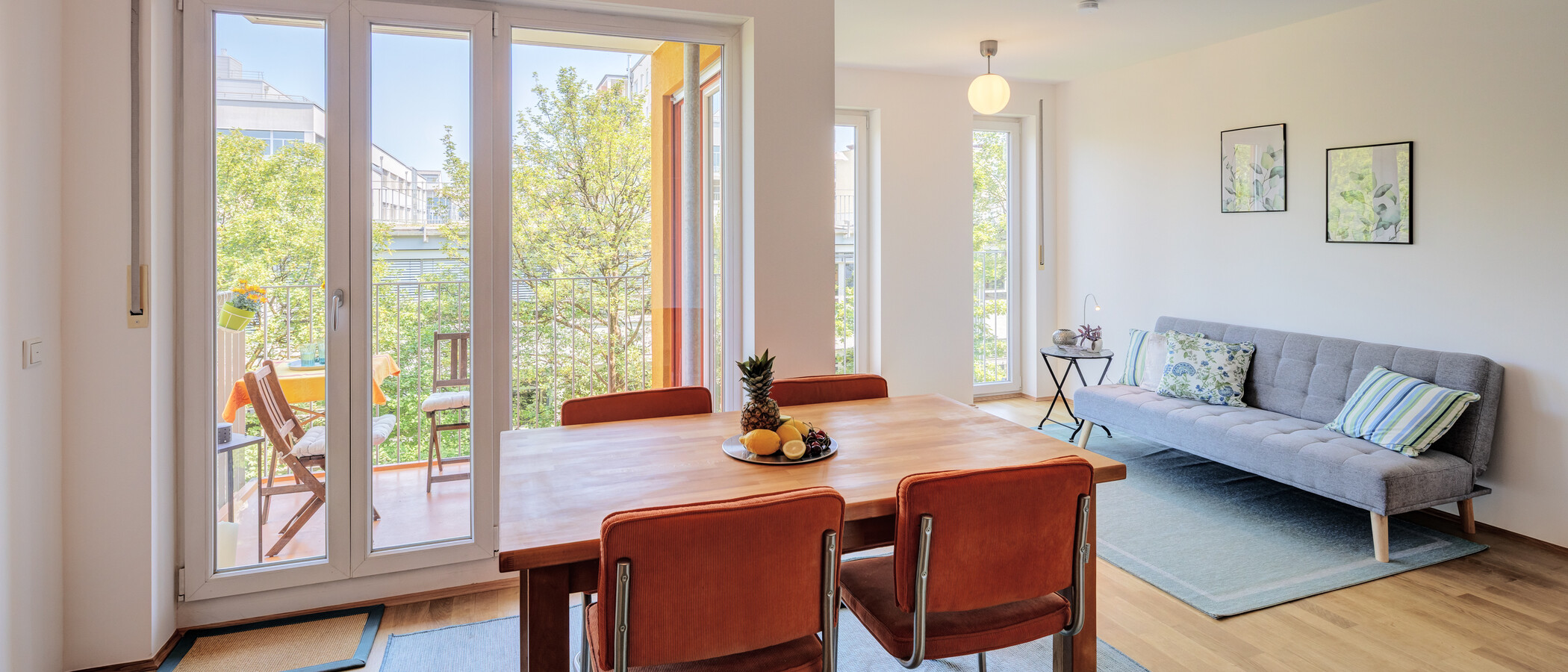 appartement München Schwabing-West 01 pièce à vivre 14901