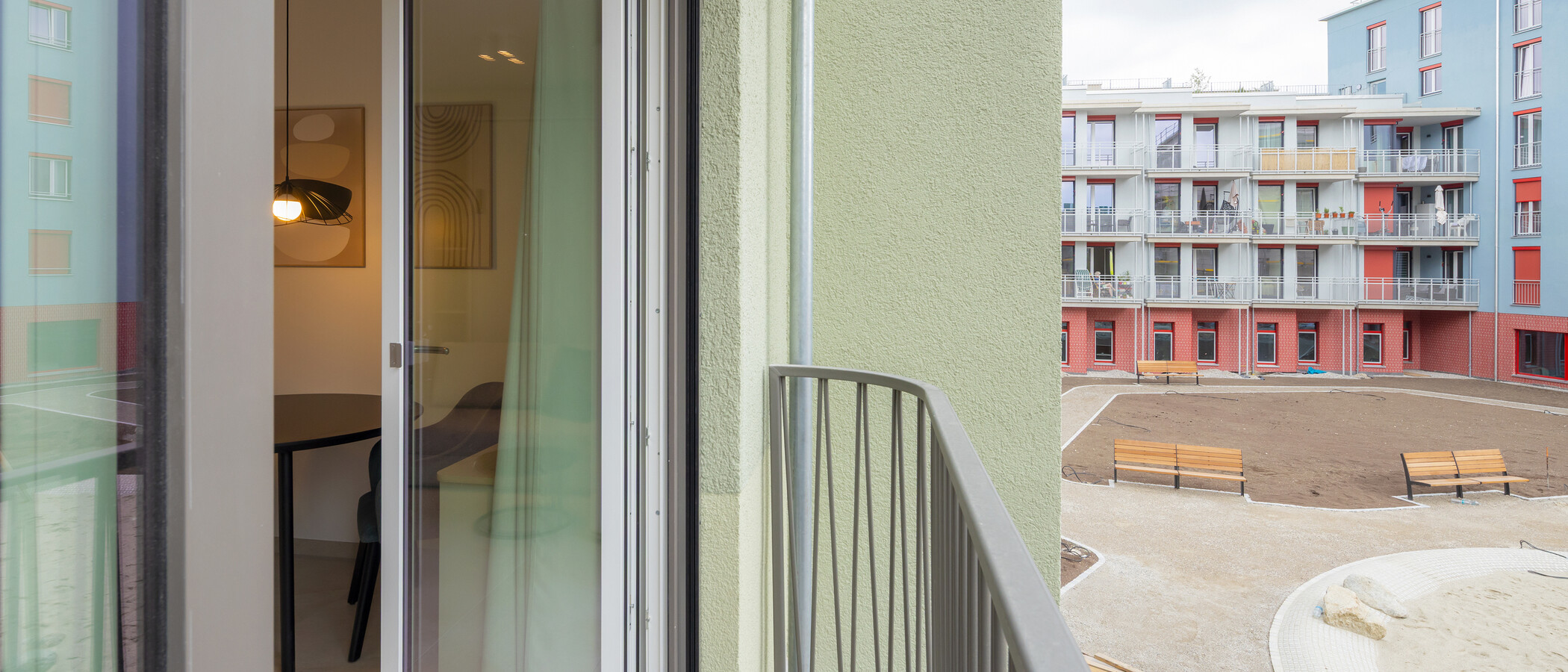 appartement München Berg am Laim 01 balcon 14903
