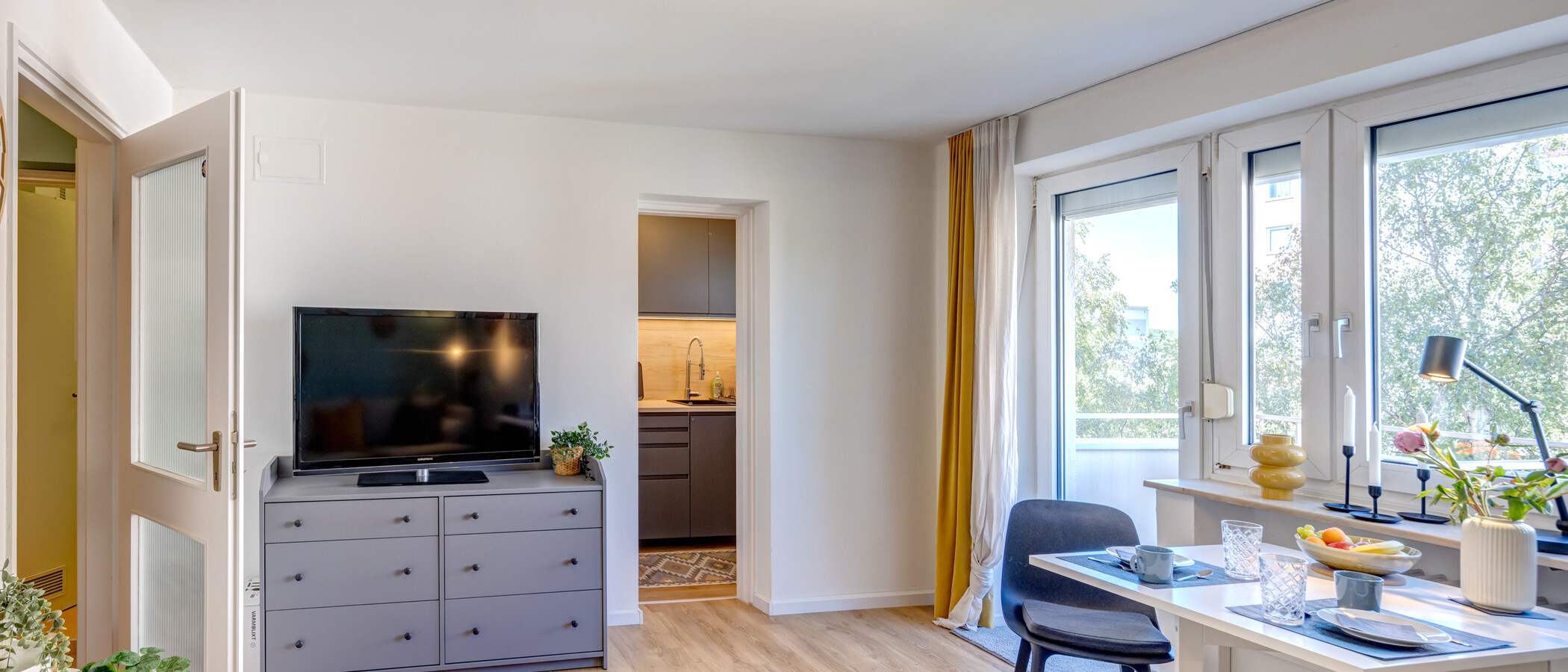 appartement München Fasanerie 03 pièce à vivre 14906