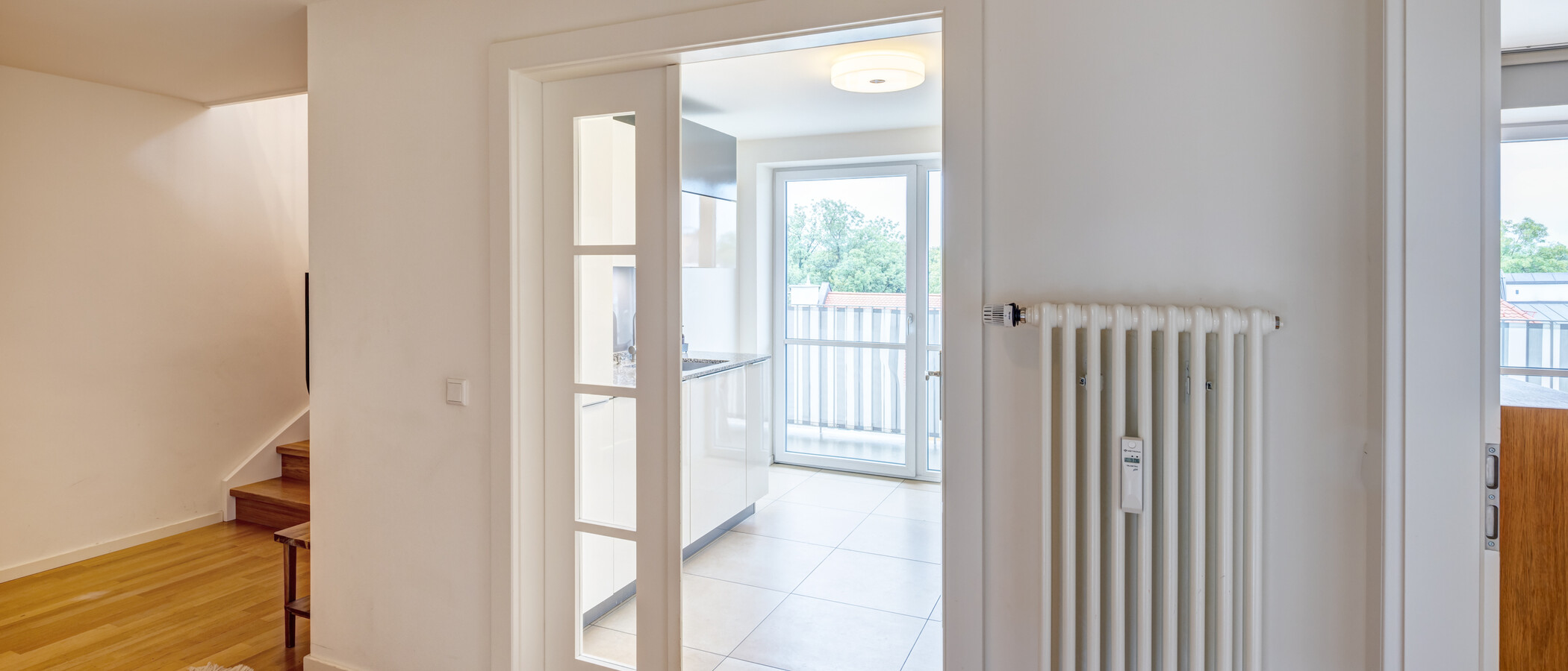 appartement style maisonnette München Schwabing 02 entrée/couloir 14908