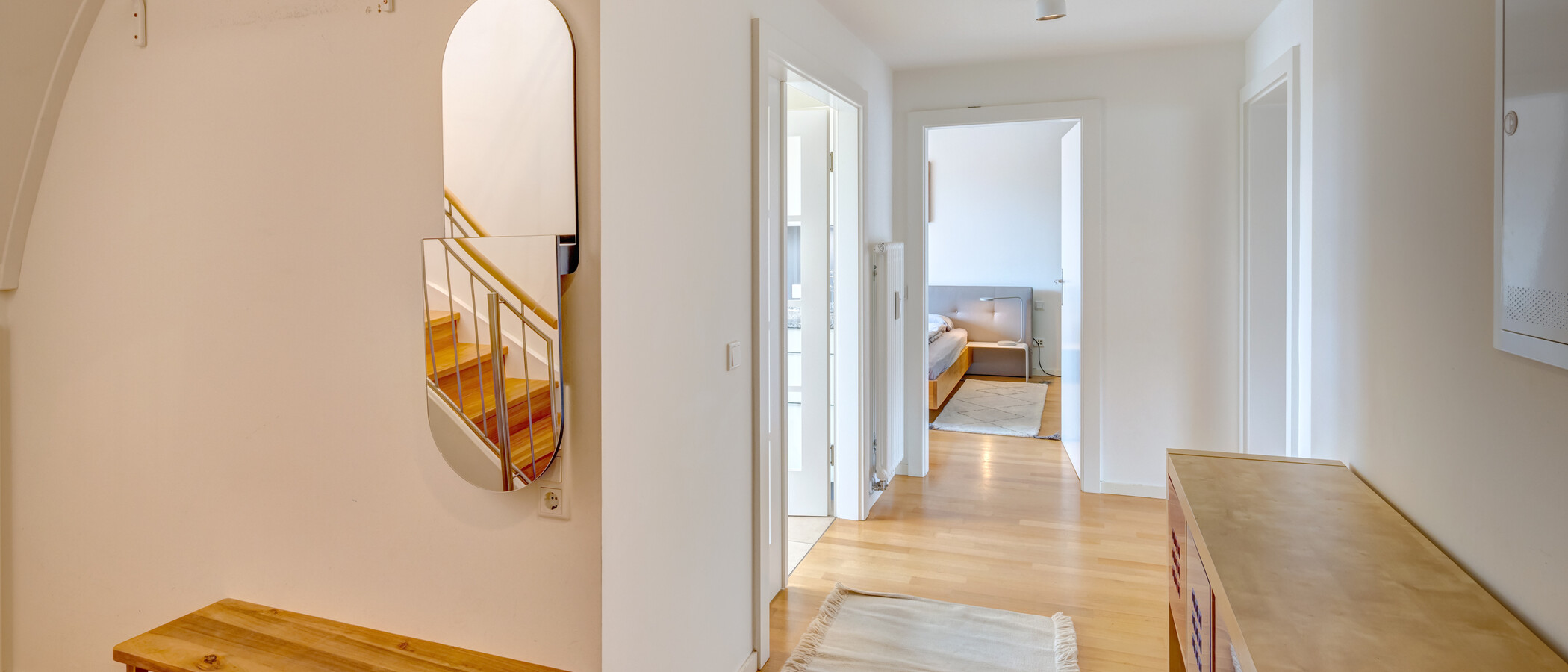 appartement style maisonnette München Schwabing 03 entrée/couloir 14908