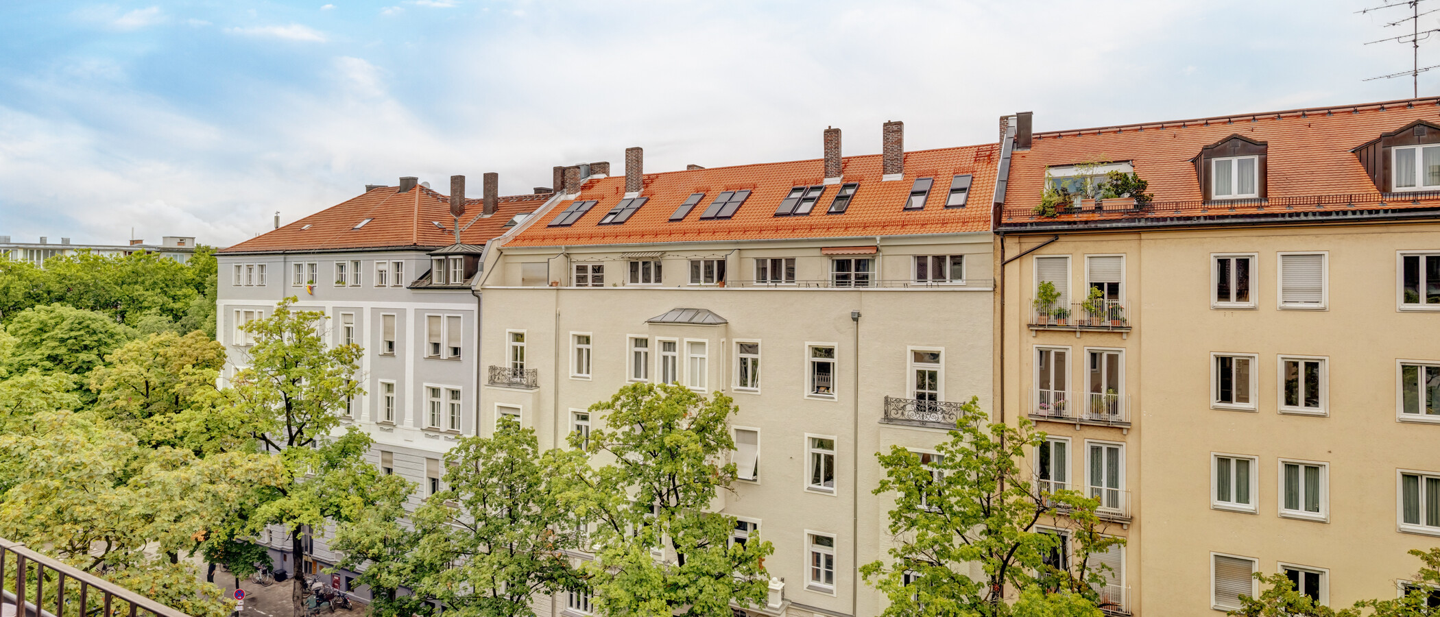 appartement style maisonnette München Schwabing 03 vue 14908