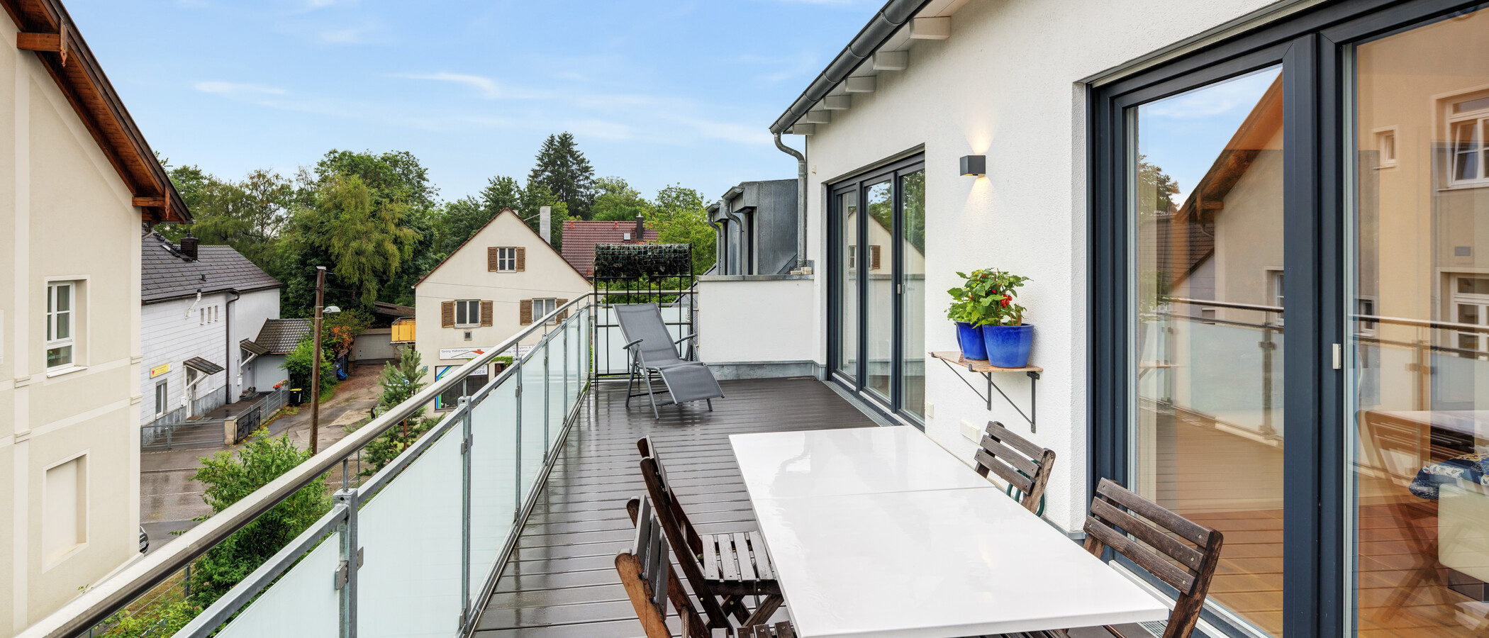 appartement sous les toits München Allach 03 terrasse sur le toit 14913