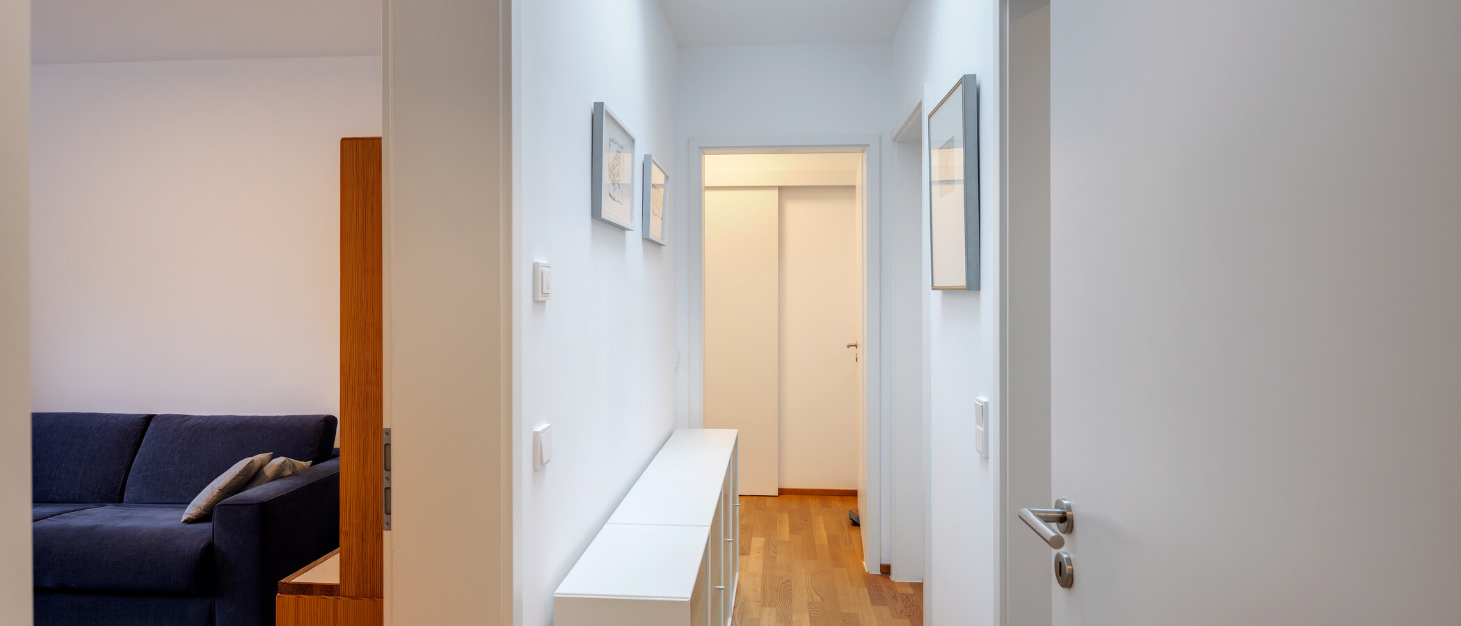 appartement avec terrasse sur le toit München Menterschwaige 01 entrée/couloir 14914