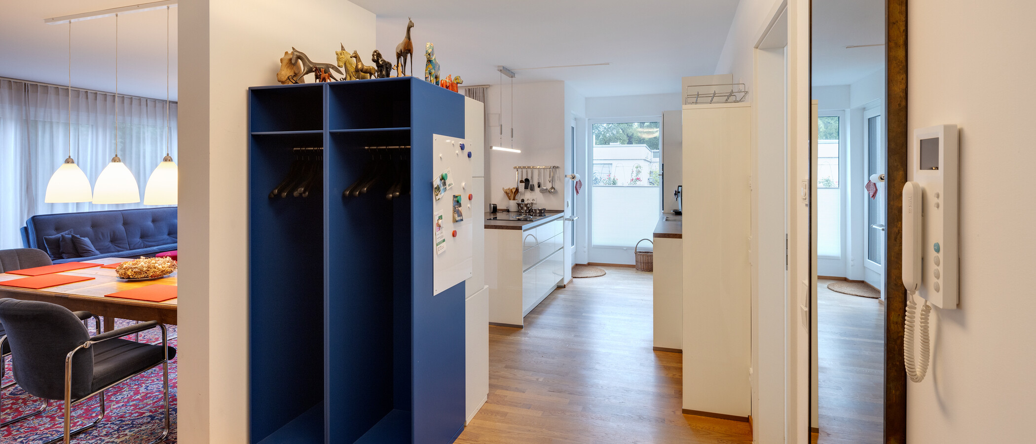 appartement avec terrasse sur le toit München Menterschwaige 04 entrée/couloir 14914