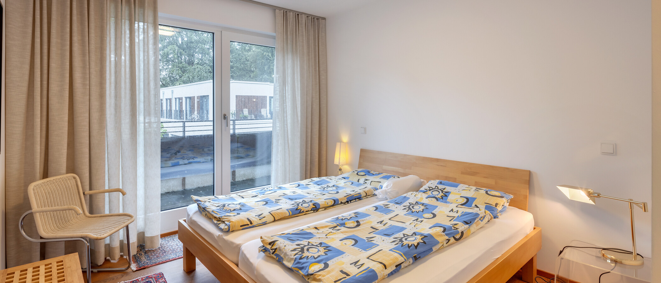 appartement avec terrasse sur le toit München Menterschwaige 01 chambre 14914