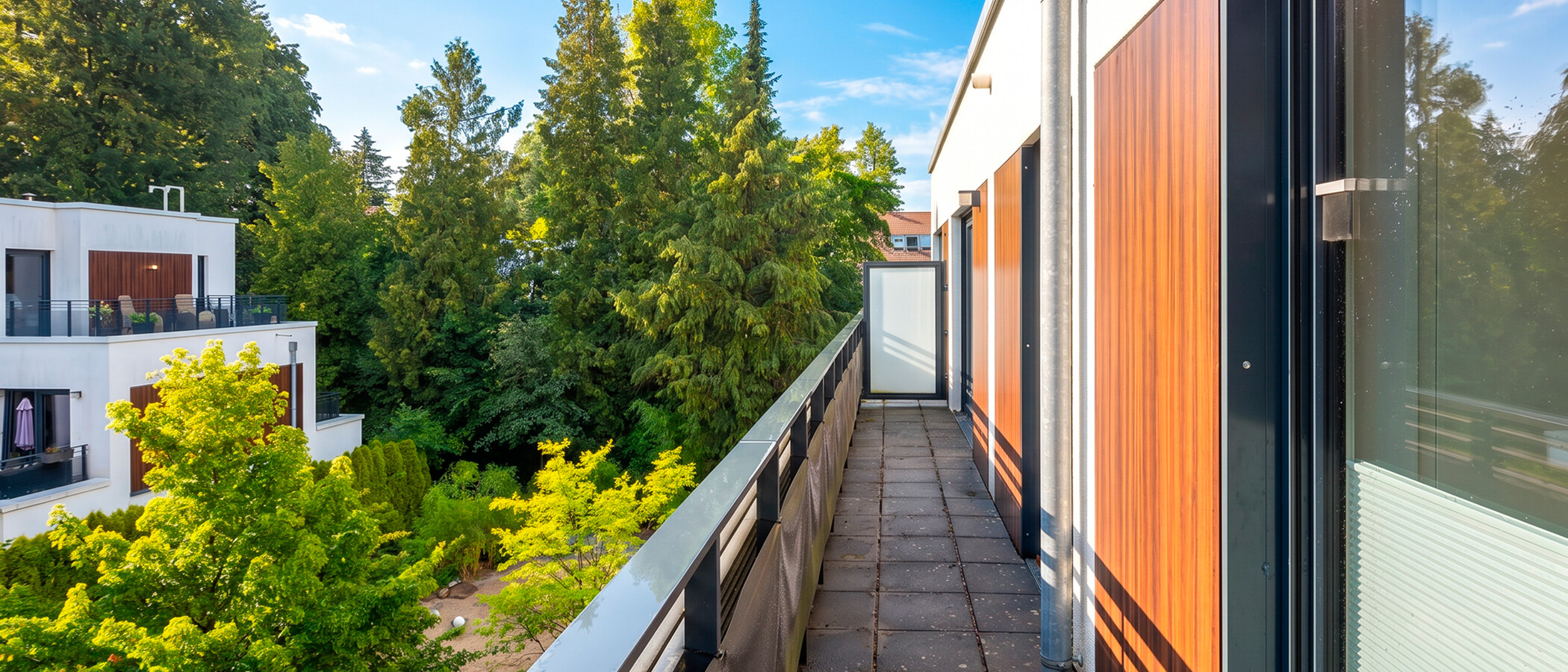 appartement avec terrasse sur le toit München Menterschwaige 05 terrasse sur le toit 14914