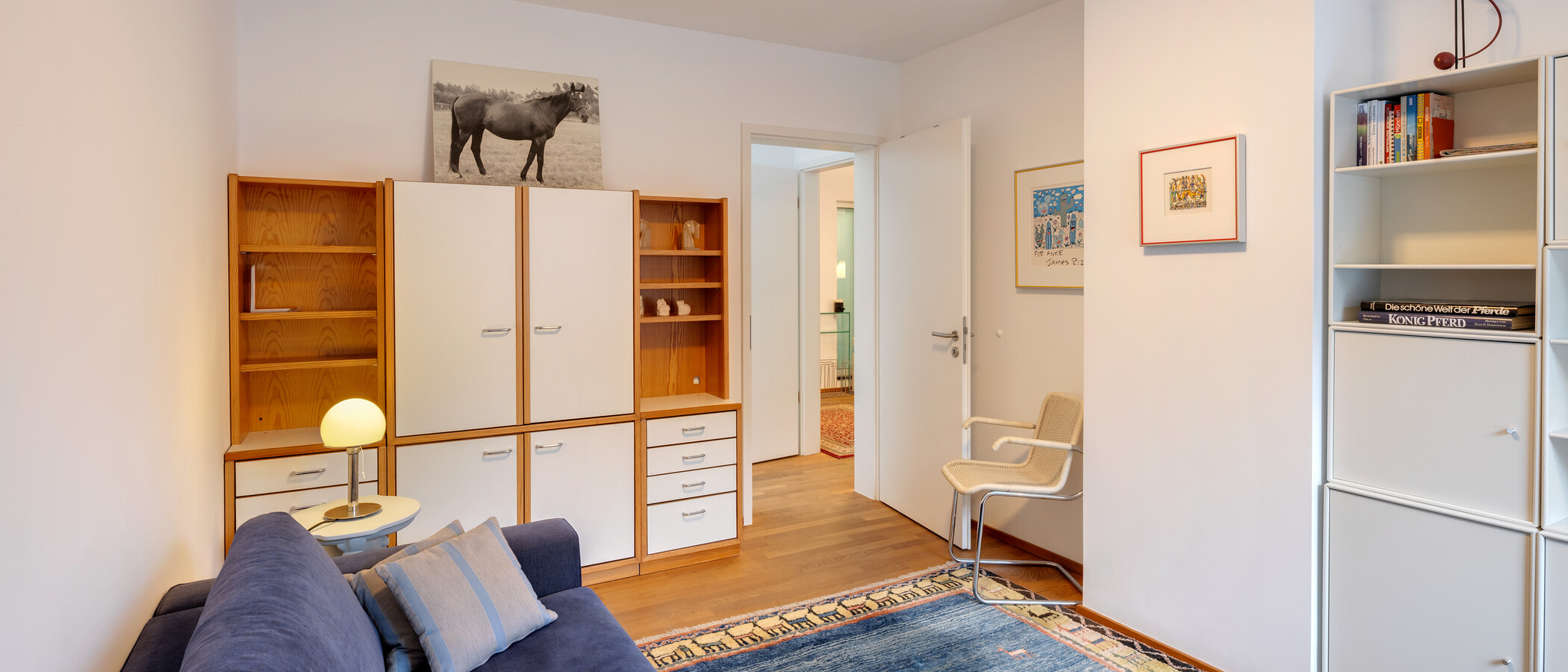 appartement avec terrasse sur le toit München Menterschwaige 03 Bureau/Chambre d’amis 14914