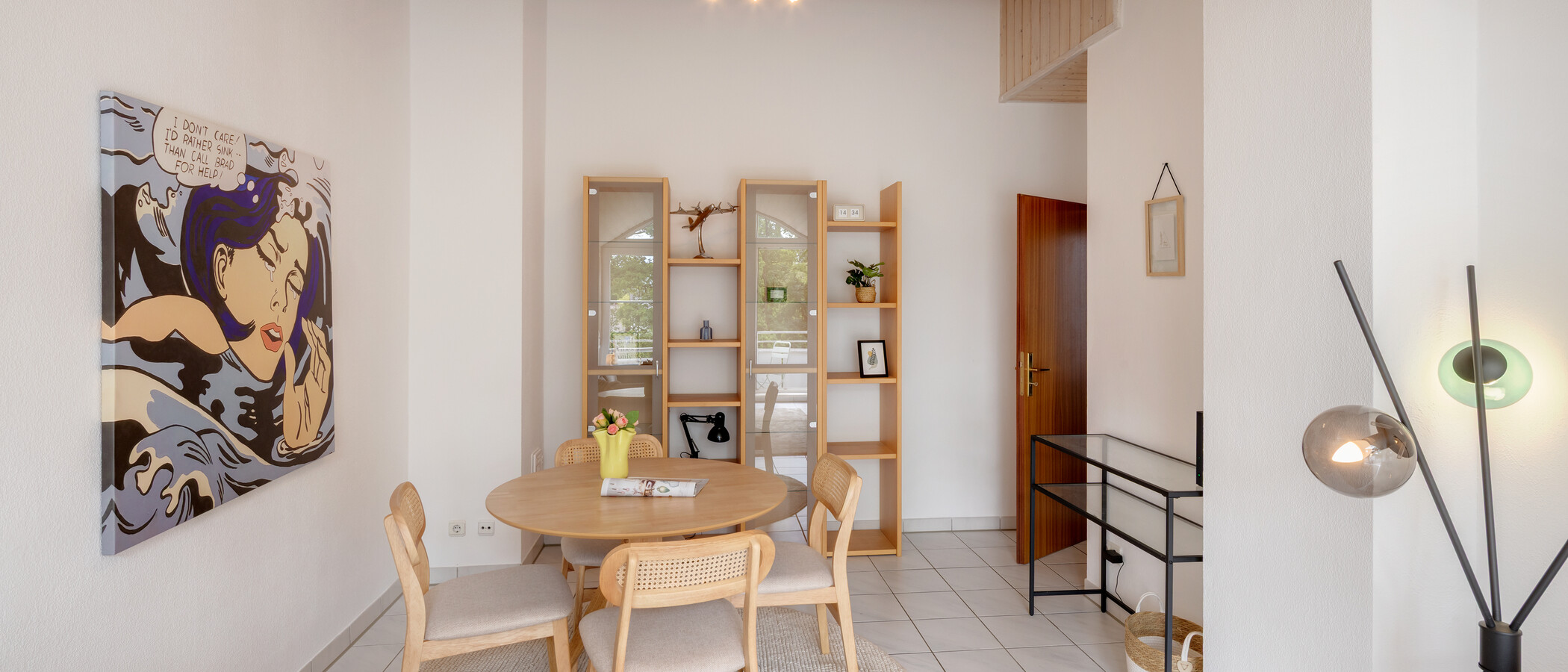 appartement sous les toits München Solln 02 pièce à vivre 14919