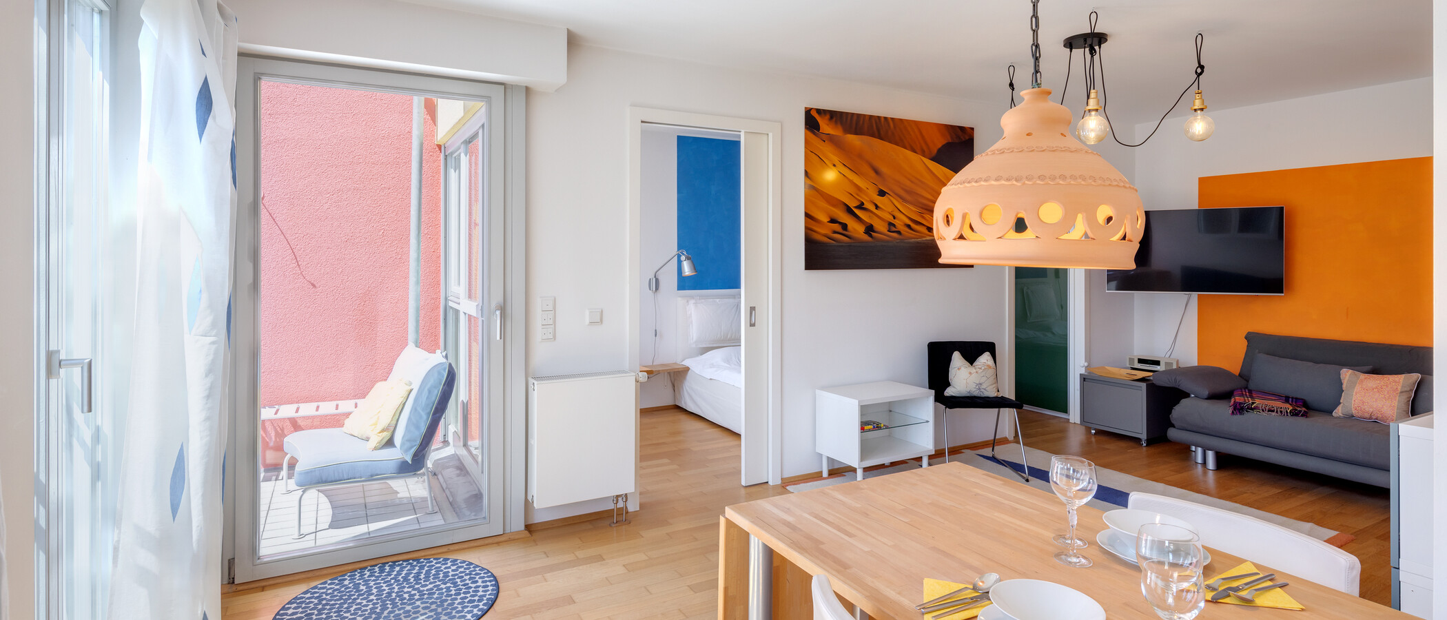appartement München Haidhausen 02 pièce à vivre 14922