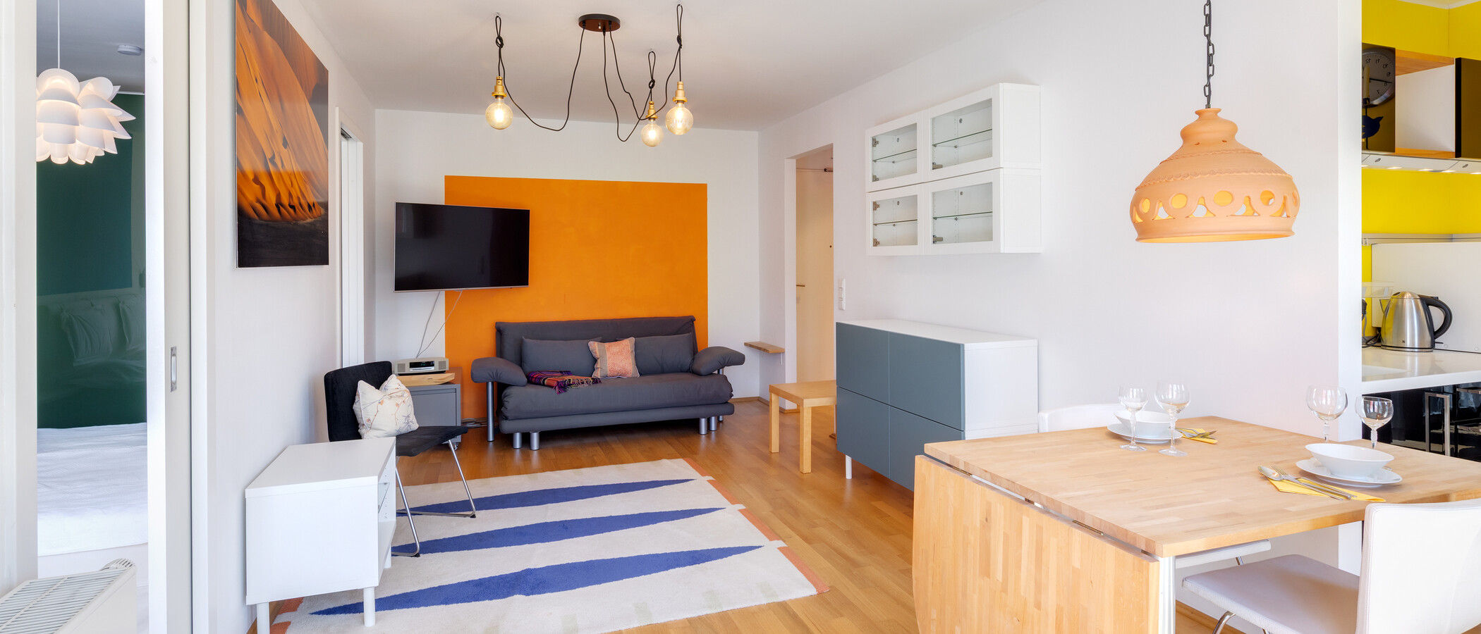 appartement München Haidhausen 03 pièce à vivre 14922