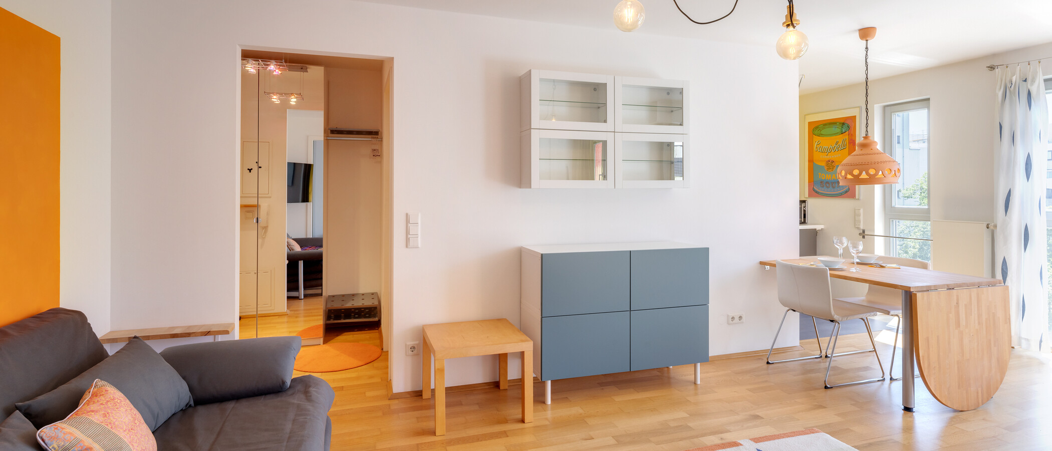 appartement München Haidhausen 04 pièce à vivre 14922
