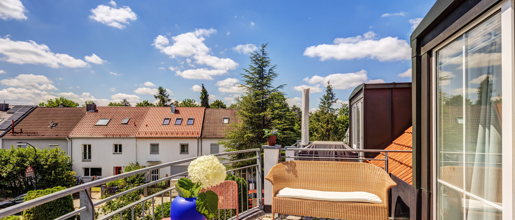 appartement sous les toits München Obermenzing 01 balcon 14927