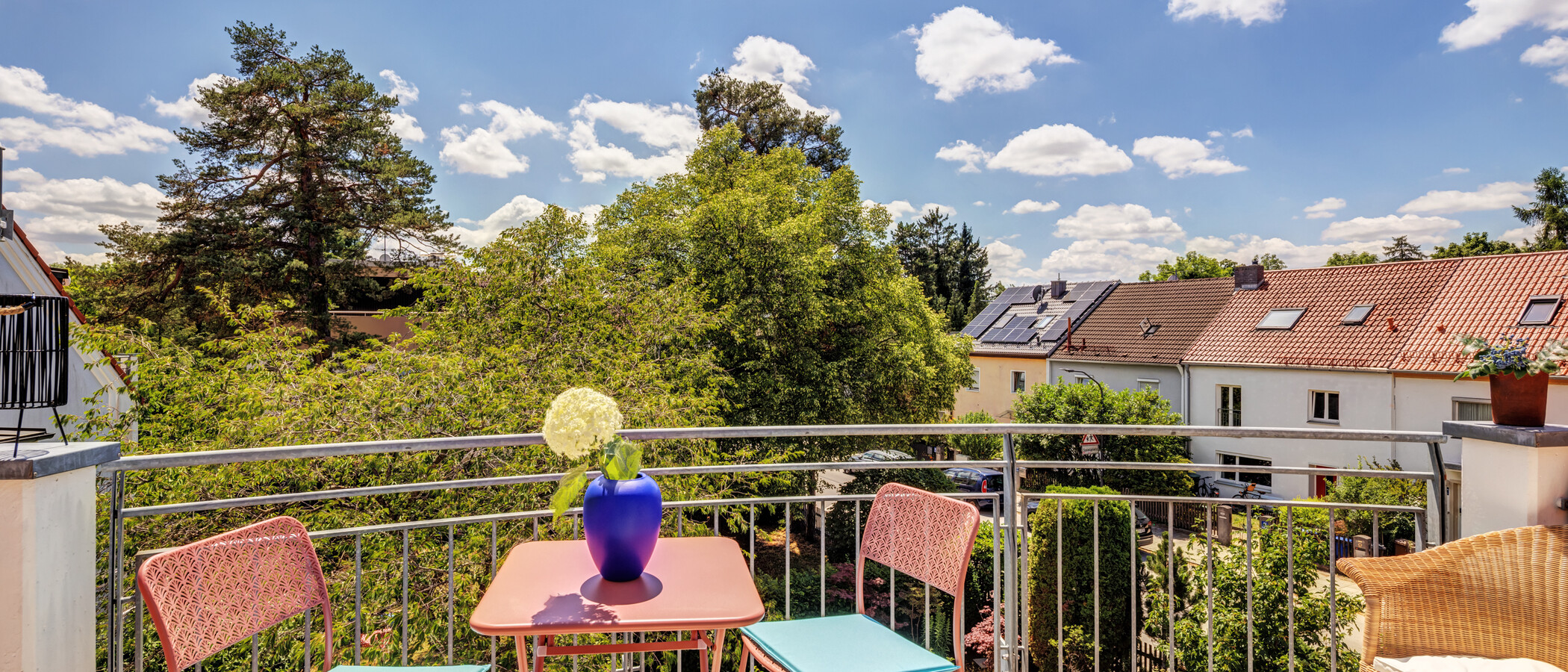 appartement sous les toits München Obermenzing 02 balcon 14927