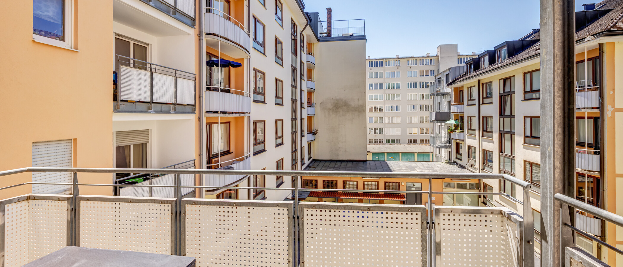 appartement München Maxvorstadt 02 balcon 14928