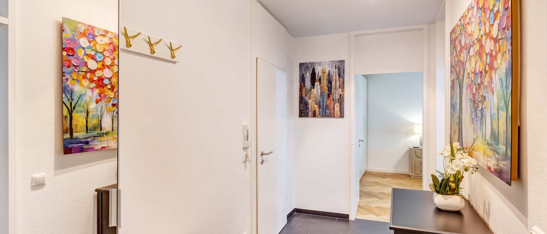 appartement avec jardin München Herzogpark 02 entrée/couloir 14929