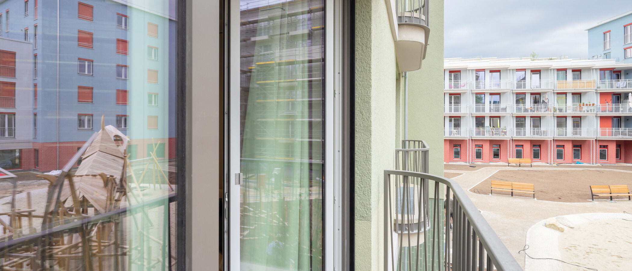 appartement München Berg am Laim 01 balcon 14931