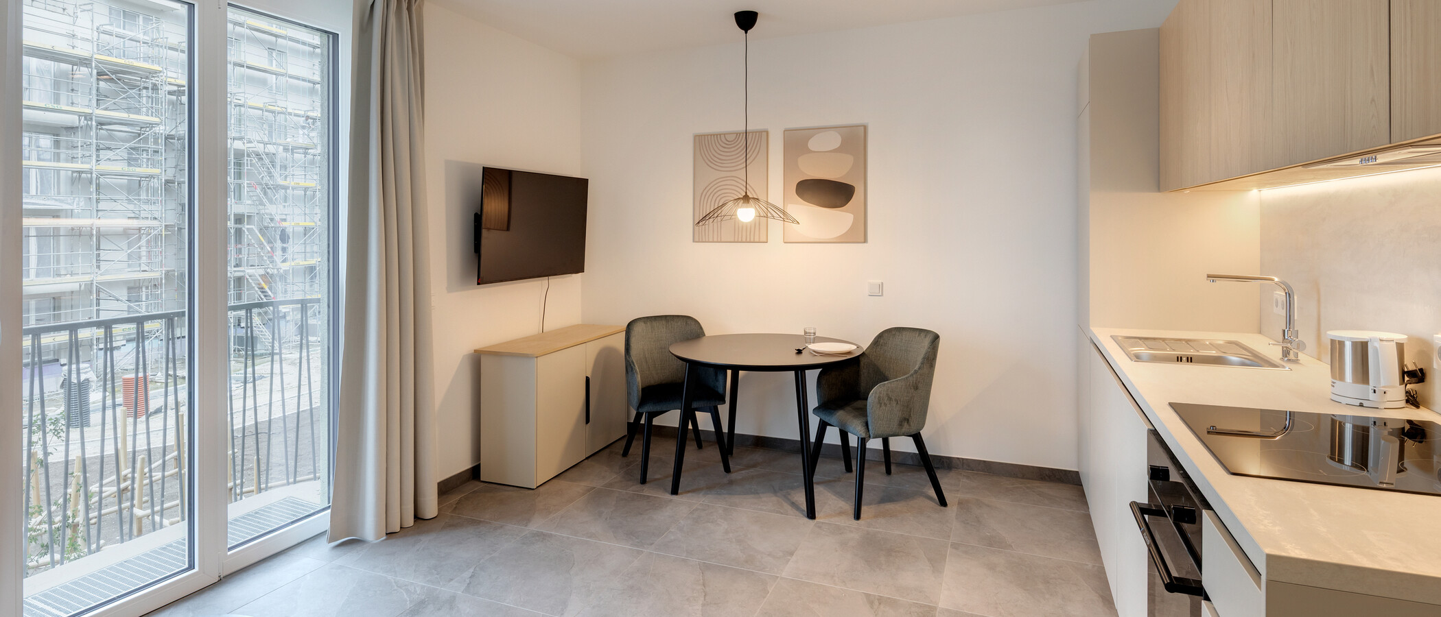appartement München Berg am Laim 02 pièce à vivre 14931
