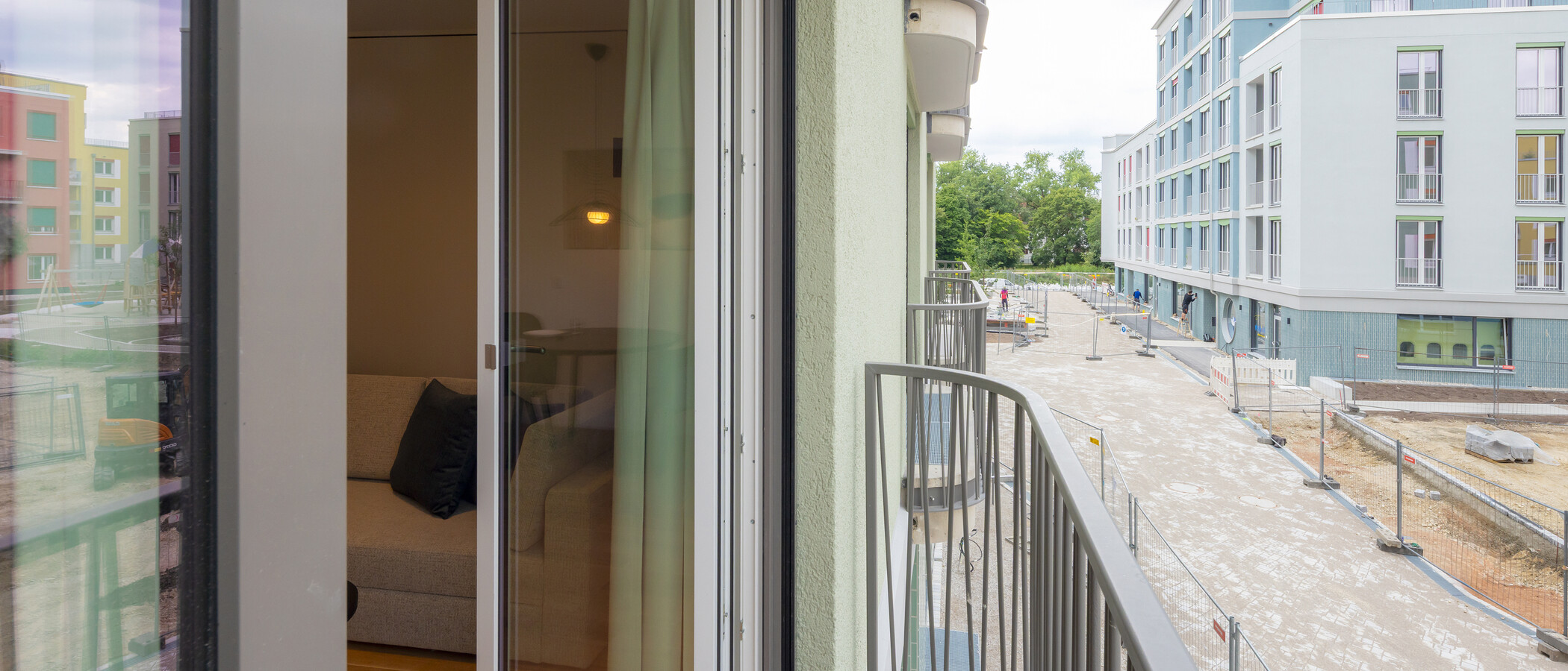 appartement München Berg am Laim 01 balcon 14932
