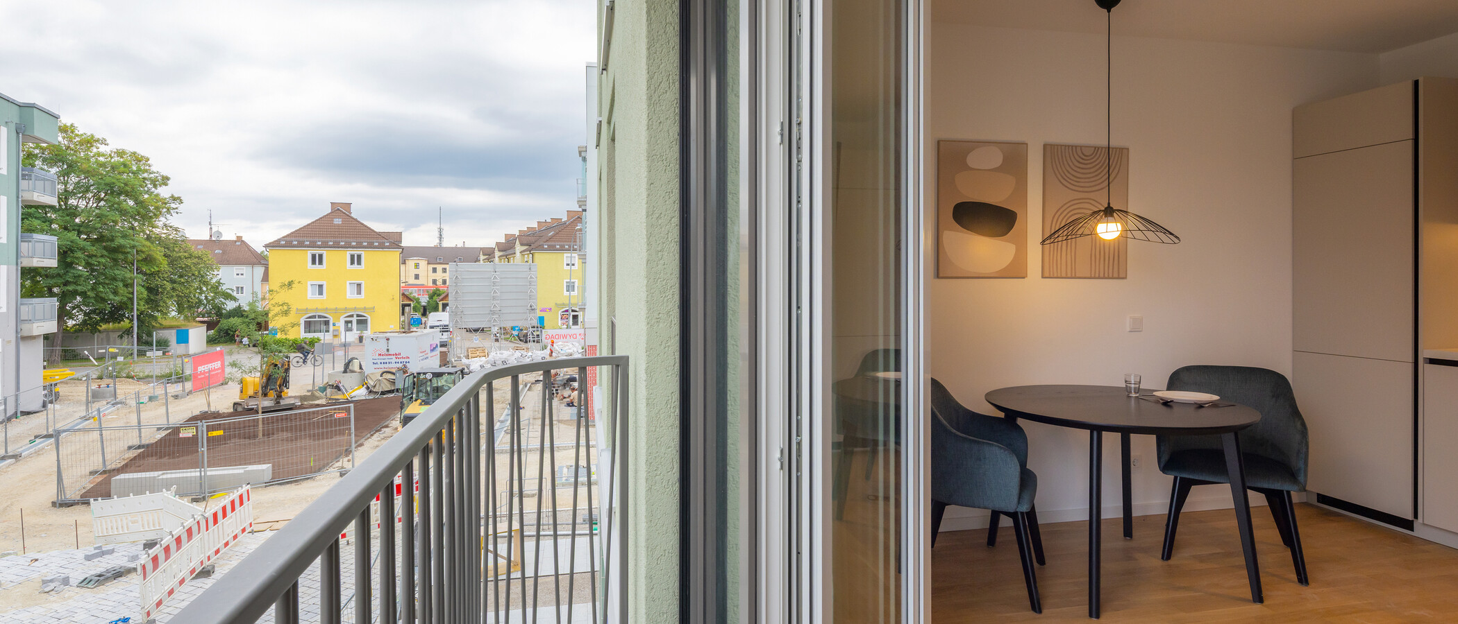 appartement München Berg am Laim 02 balcon 14932