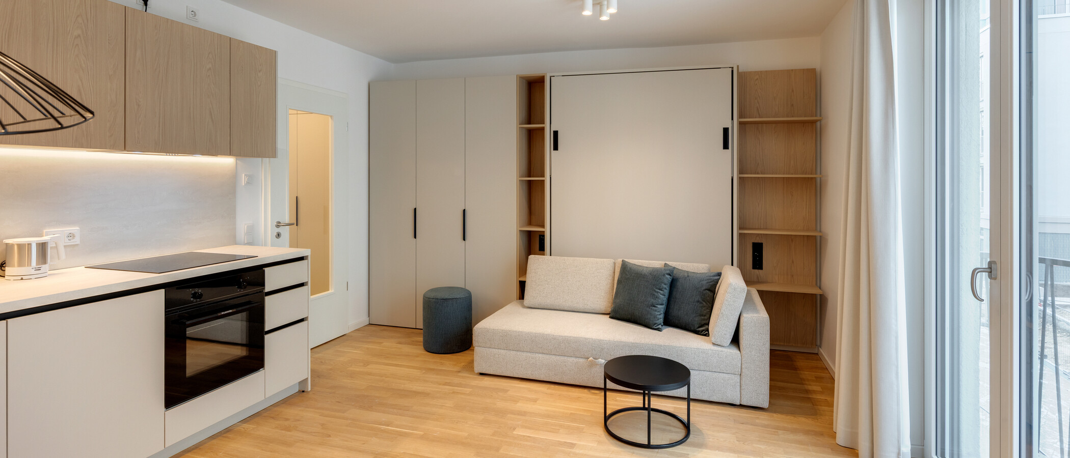 appartement München Berg am Laim 01 pièce à vivre 14932