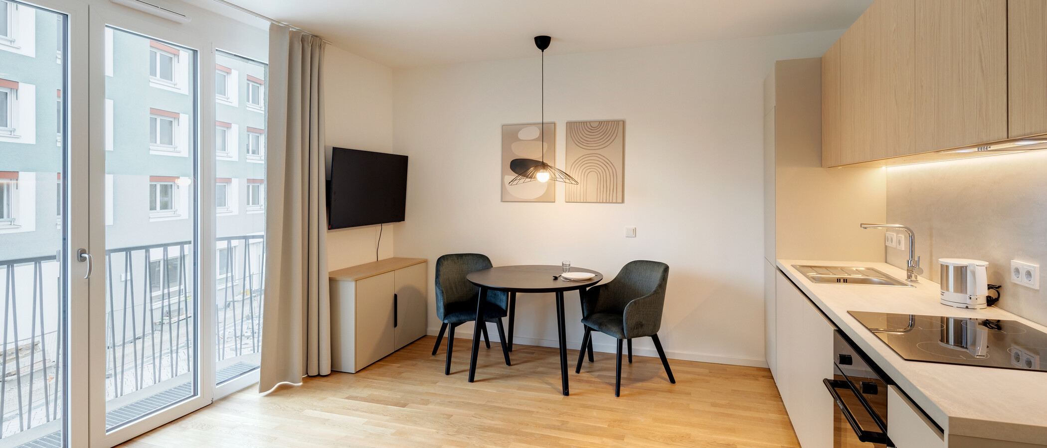 appartement München Berg am Laim 02 pièce à vivre 14932
