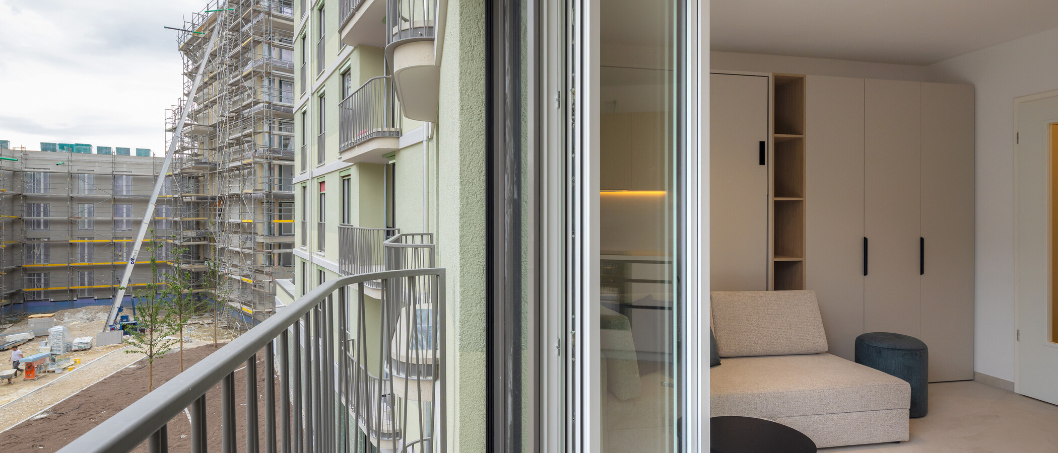 appartement München Berg am Laim 02 balcon 14933