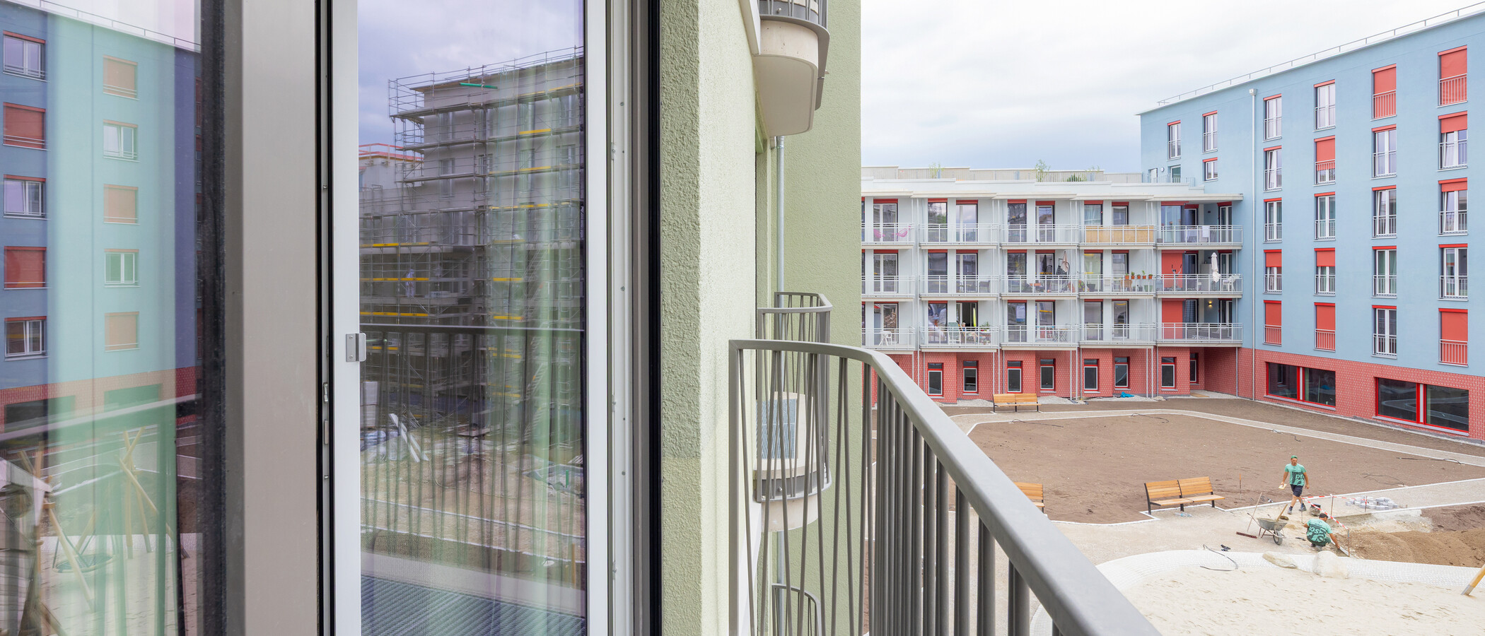appartement München Berg am Laim 01 balcon 14934
