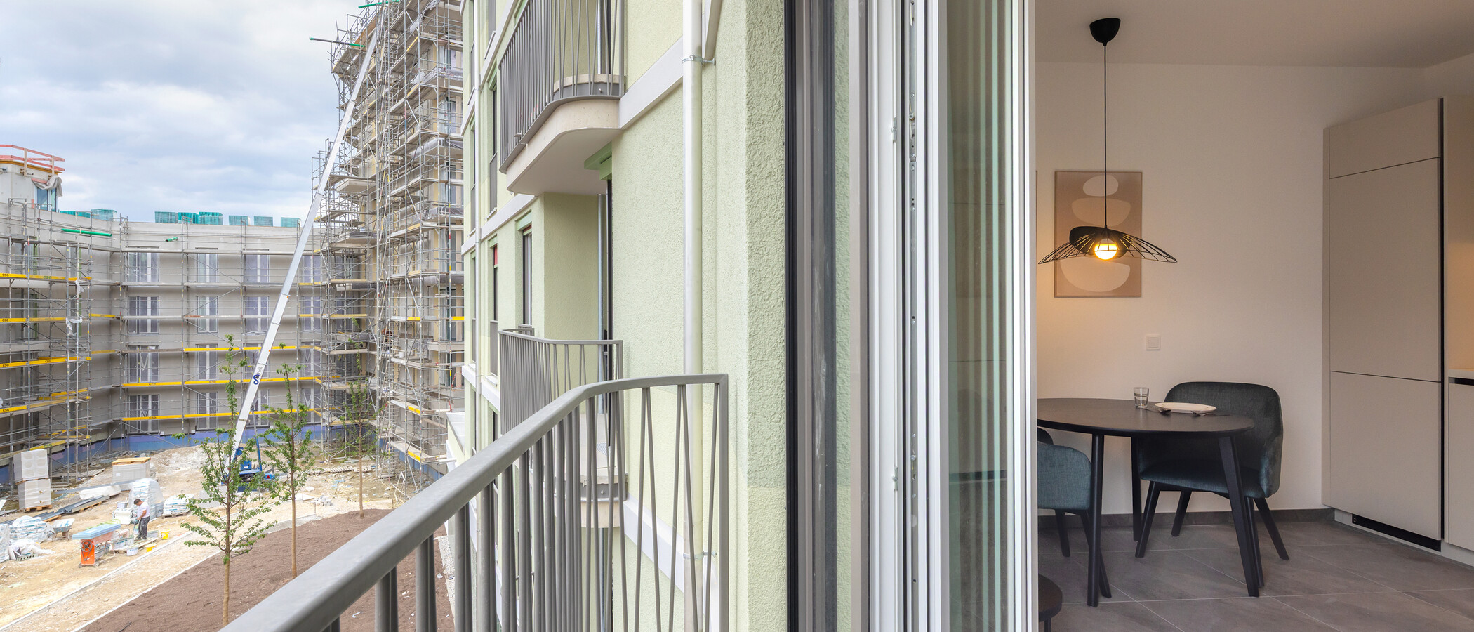 appartement München Berg am Laim 02 balcon 14934