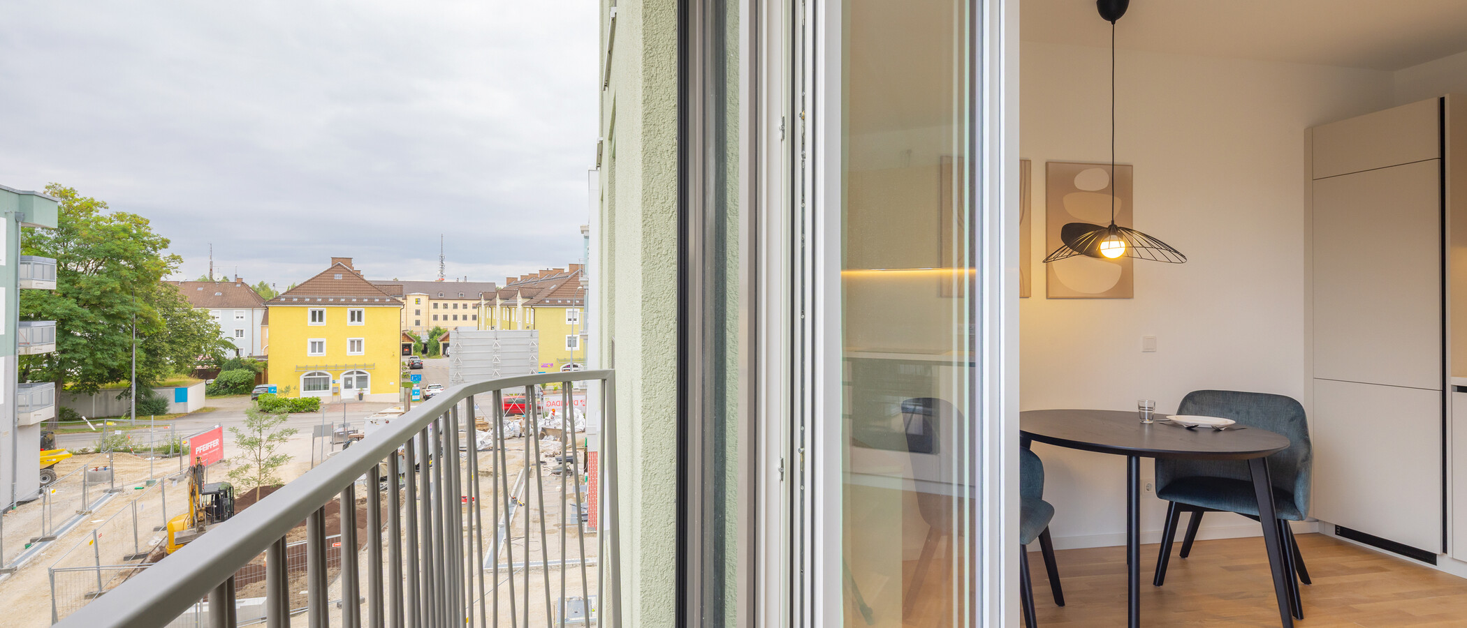 appartement München Berg am Laim 01 balcon 14936