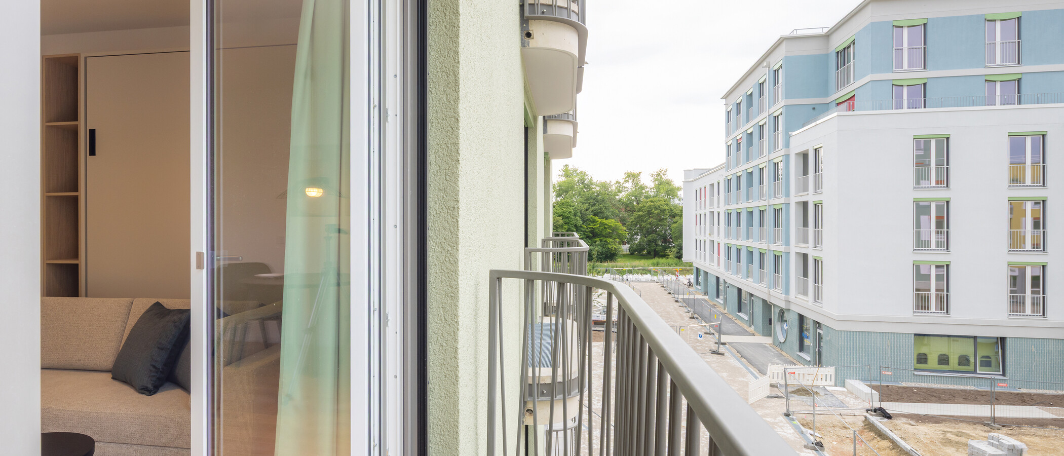 appartement München Berg am Laim 02 balcon 14936