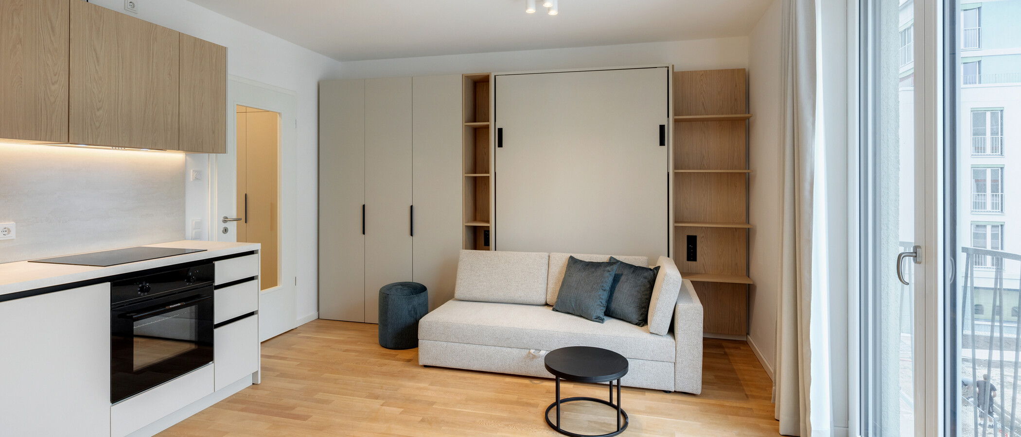appartement München Berg am Laim 01 pièce à vivre 14936