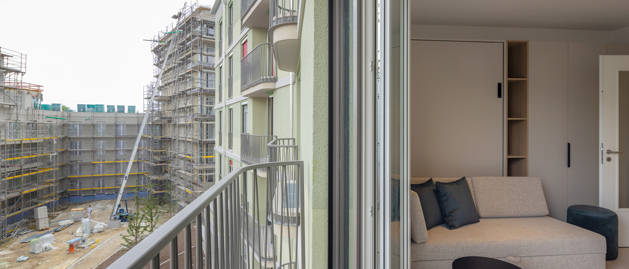 appartement München Berg am Laim 02 balcon 14937