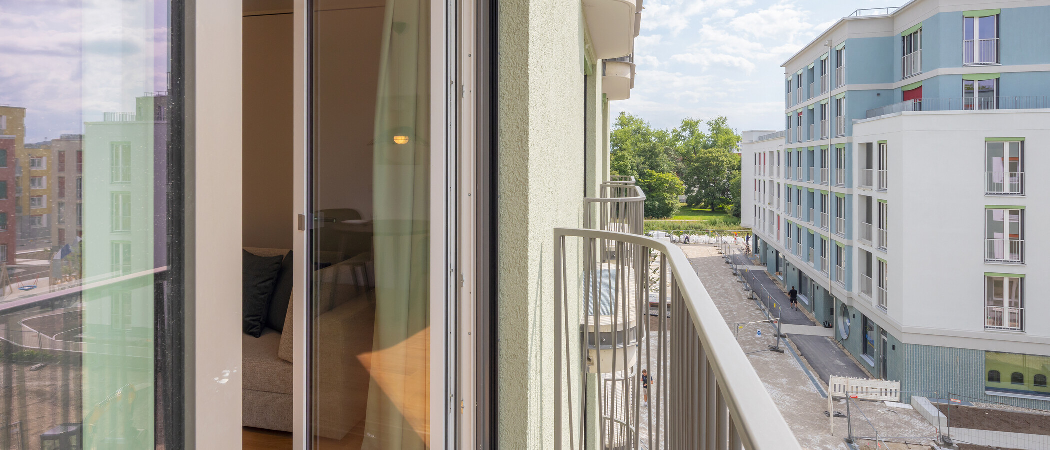 appartement München Berg am Laim 01 balcon 14939